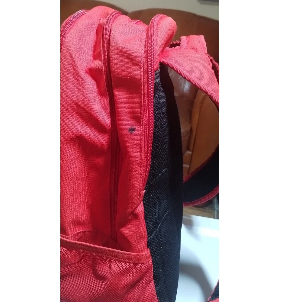 Nike Academy Team Soccer Backpack Red Black Sport Training Bag BA5501-657